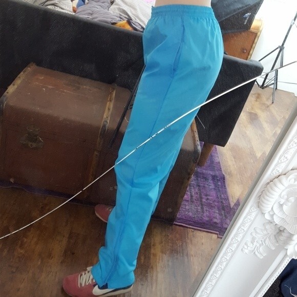Vintage 90s Reebok Blue Track Pants - Picture 4 of 11